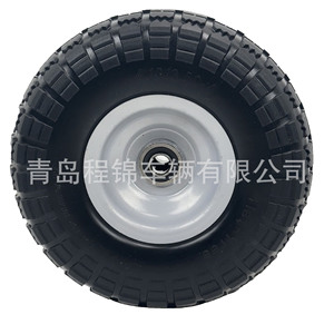 Roue pleine Qingdao Chengjin 4.103.50-4 pour chariot de jardin, tondeuse à gazon, brouette - Product Image 2