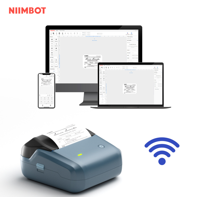 Niimbot B31 Smart 3 Inch Shipping Label Printer Supermarket Fresh Price Thermal Label Printer for Commercial Use