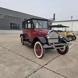 Voiture électrique classique vintage rouge populaire, modèle ancien, très demandée, pour le tourisme, 5 places - Product Image 5