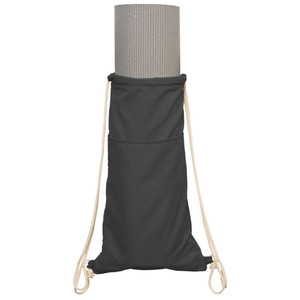 Sac à dos de sport portable en nylon avec cordon de serrage pour le yoga, pour le rangement du tapis de yoga, pour adultes et enfants - Product Image 5