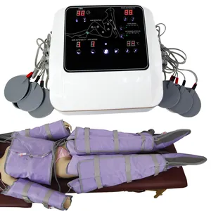 शरीर की मालिश रक्त परिसंचरण स्लिमिंग डिवाइस के लिए पर्पल इन्फ्रारेड सूट के साथ लोकप्रिय लिम्फैटिक ड्रेनेज मशीन