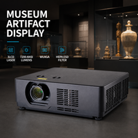 Projecteur laser 3LCD 7200 lumens ANSI WUXGA pour l'affichage d'objets de musée, filtre HEPA ESD
