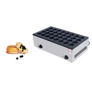 Factory Direct Sale Snack Machines Commercial Non-Stick Pancake Maker 32 Holes Red Bean Cake Pancake Maker Machine