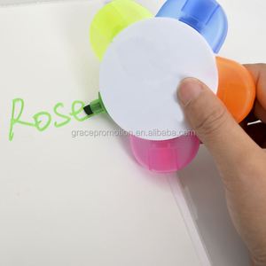 Hot Selling Flower Shape 5 Colored Highlighter <b>Pen</b> Set with Custom logo - Product Image 6
