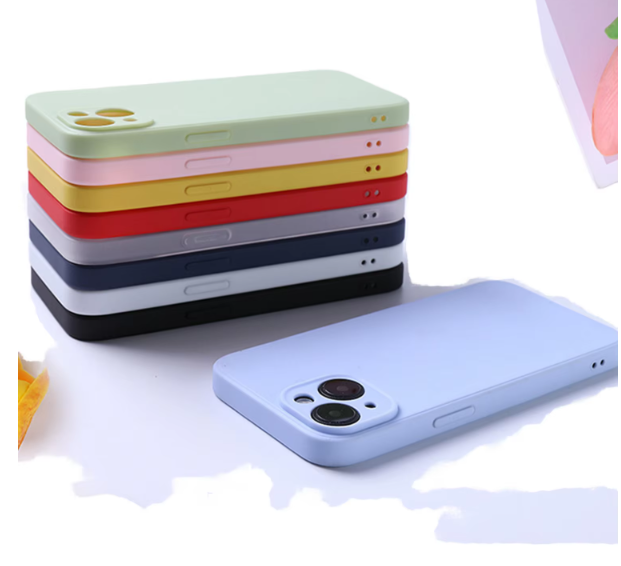 For iPhone 11 12 Liquid Silicon Phone case Soft TPU Case for iPhone 6/7/8 Plus TPU Silicone Case  for iPhone 13 14 15 16 Pro Max