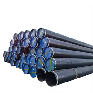 ASTM A53 A106 API 5L Tubes de ligne Gr B en acier au carbone sans soudure en acier rond/ERW tuyau en acier/tuyau d'huile pétrole