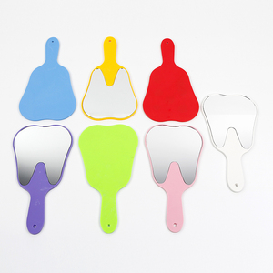 Nhựa đầy màu sắc nha khoa cầm tay răng hình miệng gương - Product Image 2