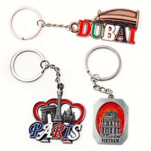Promotional Bag Accessory Gifts High Quality Alloy Keyring <b>Key</b> Chain <b>Custom</b> Metal Anime Keychain - Product Image 6