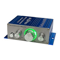 HY2001 Mini amplificateur de puissance HIFI amplificateur stéréo Dac Audio AMP pour voiture à la maison avec câble d'alimentation et Audio 12V3A