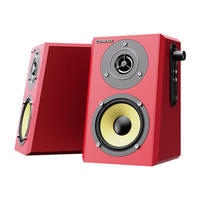 Altavoz de Monitor LCD para Juegos de Alta Fidelidad con Bluetooth USB de 10 W para Estudio en Casa, con Conector para Auriculares y Micrófono