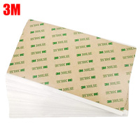 Feuille découpée 12 pouces x 20 pouces, Ruban adhésif double face super résistant 3M 300LSE, Autocollant en dôme souple personnalisé en PU 3M 9495LE, 3M 300LSE