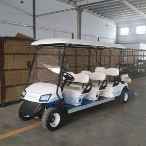 Voiturettes de golf électriques tout-terrain 6 places à vendre en usine – Prix compétitifs – Buggy chinois avec chariot de golf pliable - Product Image 2