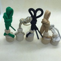 Couvercle en bois pour accrocher des bouteilles, différents styles, pour diffuseur de voiture, 12 pièces