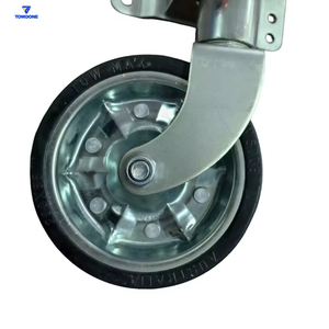 <span class=keywords><strong>Roue</strong></span> de manœuvre pivotante ERA de 10 pouces en zinc plaqué avec pneu en caoutchouc massif pour remorque de <span class=keywords><strong>caravane</strong></span>, bateau ou utilitaire australien - Product Image 5