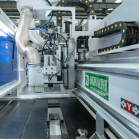 Máquina de Perforación CNC de Seis Lados para Fabricación de Gabinetes, Producción de Muebles, Perforación y Fresado Automático de Paneles de Madera