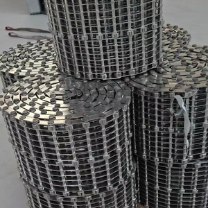 Sinterleme Uygulamaları ve Yüksek Sıcaklıkta Sırlama İşlemleri için Rulolu Ocak Tasarımlarında Kullanılan Fırın Örgü Bantları - Product Image 1