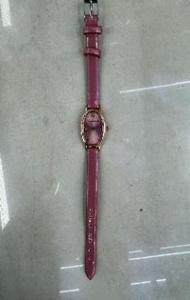 Cinturino per Orologio Hyf A105 in Pelle Rosa, Sostitutivo, Regolabile con Fibbia a Perno e Chiusura in Ottone - Product Image 3