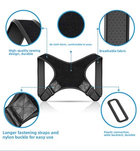 Giá bán buôn tư thế Corrector vành đai điều chỉnh dây đai thoải mái phù hợp với cột sống hỗ trợ cho nhân viên văn phòng - Product Image 6