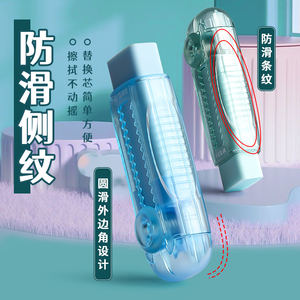 <span class=keywords><strong>M</strong></span> & G botão pequeno Clear Case Push Eraser Lápis Design colorido com borracha preta para estudantes e uso de escritório - Product Image 3