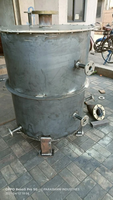 Mélangeur à tambour en acier inoxydable du fabricant 200L-210L à sortie inférieure, usage industriel, sans bactéries, moteur AC, réservoir de stockage d'huile d'olive
