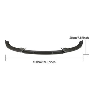 3 pcs/set Séparateurs de lèvre avant en fibre de carbone pour <span class=keywords><strong>Audi</strong></span> A5-Sline S5 Sedan <span class=keywords><strong>Sportback</strong></span> 2017 2018 - Product Image 4