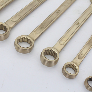 DIY Grade 10pcs <strong>Double</strong> Open <strong>End</strong> Wrench <strong>Sets</strong> 17mm CRV <strong>Ring</strong> <strong>Spanner</strong> Industrial Repairing Chrome Customizable OEM Metric - Product Image 5