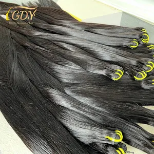 Vizon kamboçyalı bakire saç satıcıları GDYhair toptan manikür hizalanmış saç örgü demetleri işlenmemiş 100 insan ham brezilyalı saç