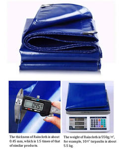 NCF 100% Rouleau de tissu enduit de polyester Bâche en PVC robuste Bâche en PVC imperméable Bâches en PVC - Product Image 2