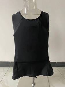 Cremallera lateral Elástico Negro Ligero Protector Anti Puñalada Ocultable IIIA VIP Camisa Seguridad Stabproof 3A Chaleco - Product Image 3