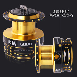 Carrete de Pesca Giratorio Guangwei Jinlang 9000 de Carbono Ligero para Pesca con Señuelos en Roca, Mar y Barco, Mano Derecha - Product Image 2