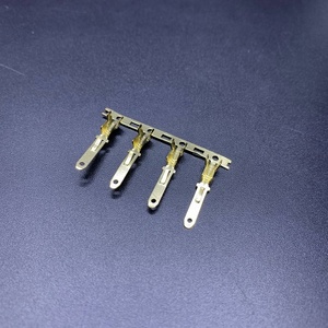 ขั้วต่อทองเหลืองคุณภาพสูง <span class=keywords><strong>Bx</strong></span> 110 แบบตัวผู้/ตัวเมีย สำหรับขั้วต่อรถมอเตอร์ไซค์ 2.8 รุ่น DJ611-2.8*0.5A/DJ621-E2.8*0.5A - Product Image 2