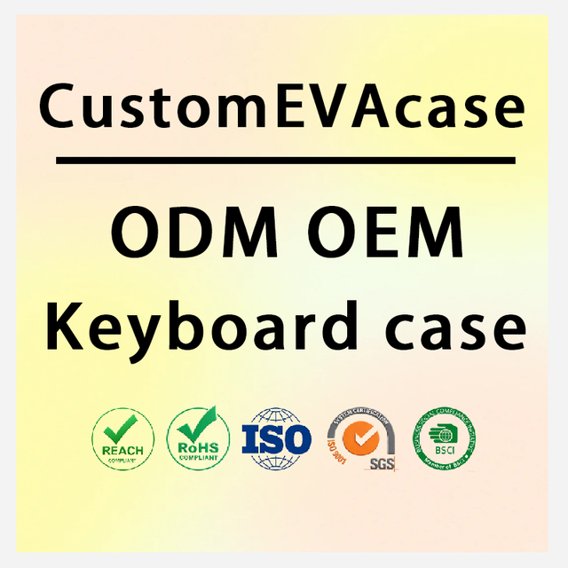 Wireless Keyboard Waterproof and Shockproof Overall Protection Keyboard Case Hard EVA Storage Keyboard Case