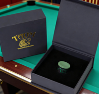 JWQK-02 V10 Craie de billard TAOM de qualité professionnelle, emballage individuel de luxe