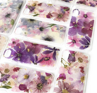 Ciondolo in resina con fiori pressati di Cosmos, vero fiore essiccato di Cosmos per sigillo in ceralacca, cornice nuziale, decorazione floreale