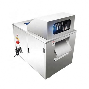 Produits explosifs Machine à découper la viande commerciale Machine à découper les dés de viande d'os congelés Coupeur de cube de poulet boeuf porc - Product Image 2