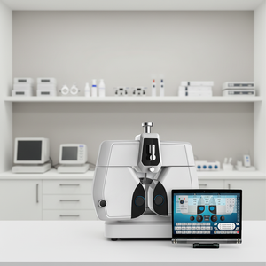 Equipo Oftalmológico Médico, Tableta para Pruebas de Visión de Cerca, Refractómetro de Optometría, Probador de Visión Digital Automático con Impresora - Product Image 1