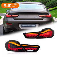 Feux arrière de voiture automatiques SJC pour BMW série 6 F12 2009-2015 Dragon Scale GTS feu arrière LED Plug and Play frein clignotant