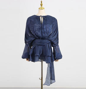 Brillant couches volants plissé Mini robe femmes mode solide à lacets Slim Fit robes 2025 été dame fête Banquet Vestidos - Product Image 5