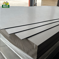 Vente chaude recommandé panneau MDF étanche noir 12mm 18mm panneau résistant à l'humidité pour divers projets