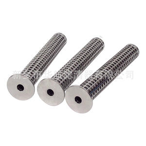 Elemento de filtro de fusión plisado de fieltro sinterizado 316L personalizado 45*203 elemento de filtro de aceite de sellado para equipos de filtración Industrial - Product Image 2