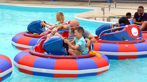Bateaux tamponneurs gonflables en PVC de 0,6 mm de Chine, équipement de parc aquatique, bateaux tamponneurs gonflables <span class=keywords><strong>électrique</strong></span>s pour enfants, alimentés par batterie - Product Image 6