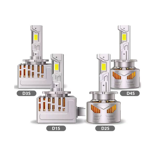 D1S D2S D3S D4S LED Headlight Bulb 6500K Cool White HID to LED Conversion Kit