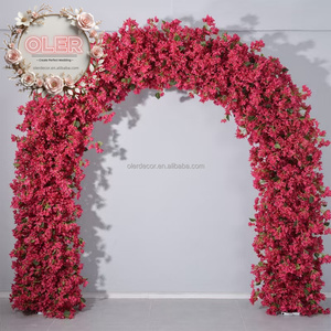 Soie Faux Rose Bébé Souffle Arrangement Floral Commande Minimale Décorations De Table pour Mariages & Fêtes Arche De Mariage Artificielle - Product Image 6