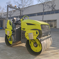 Rouleau Vibratoire à Moteur Diesel 1,2 Tonne 1,3 Tonne 2 Tonnes 5 Tonnes Roue en Acier pour Chantiers de Construction Étroits et Agriculture