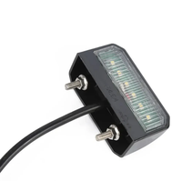 Étanche 6LED 12v/24v halogène remorque tourner feu arrière lumineux Long âge LED feux de plaque d'immatriculation
