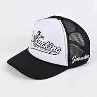 Gorra Trucker Unisex de Alta Calidad, 5 Paneles, Ajustable, Personalizada, Deportiva, con Letras y Diseño Argyle, de Algodón, con Bordado 3D