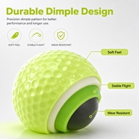 Balles de golf lumineuses Premium XJT, balles de golf fluorescentes qui brillent dans le noir, balles d'entraînement pour l'entraînement nocturne, fournisseur en gros personnalisé