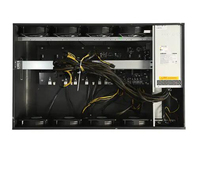 70mm Spacing 8 Gpu Computer case Using at Home Frame Rig Graphics case Silent Gpu 3070 Server case