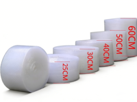 Film plastique PE souple pour emballage (60 microns 500mm x 50m) – Protection pour envoi postal, déménagement, articles fragiles