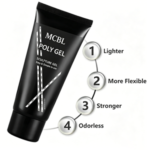 Gel Acrílico Profesional de Fábrica en 15 Colores, 30 ml, Gel UV <span class=keywords><strong>para</strong></span> Construcción de <span class=keywords><strong>Uñas</strong></span>, Extensión de <span class=keywords><strong>Uñas</strong></span> en Tubo - Product Image 4